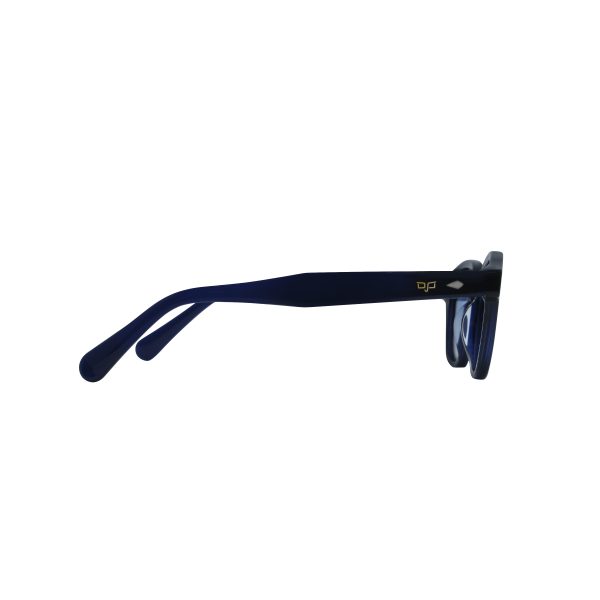 OVAL AMKA CLEAR BLUE HANDMADE POLARISED - Image 3