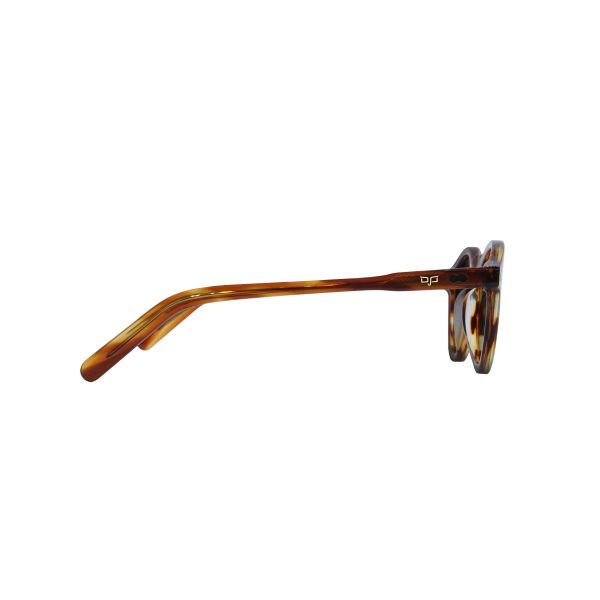 OVAL HANDMADE SHELL BROWN WITH POLARISED LENSES - Image 3