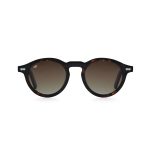 OVAL AMKA SHELL BROWN HANDMADE POLARISED