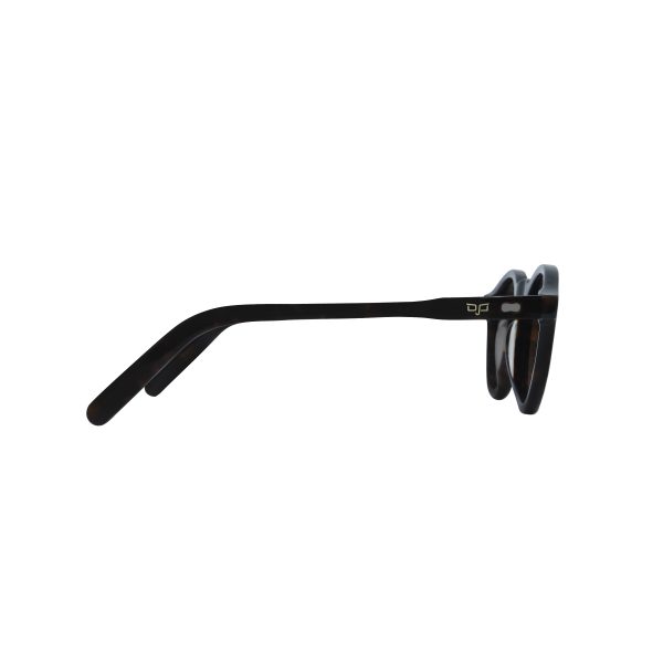 OVAL AMKA SHINE BLACK HANDMADE POLARISED GREEN - Image 3