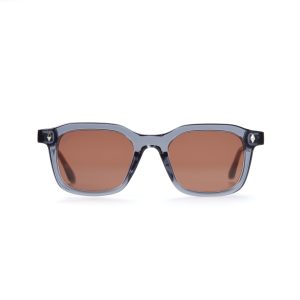 SQUARE BEGI WITH BROWN LENSES
