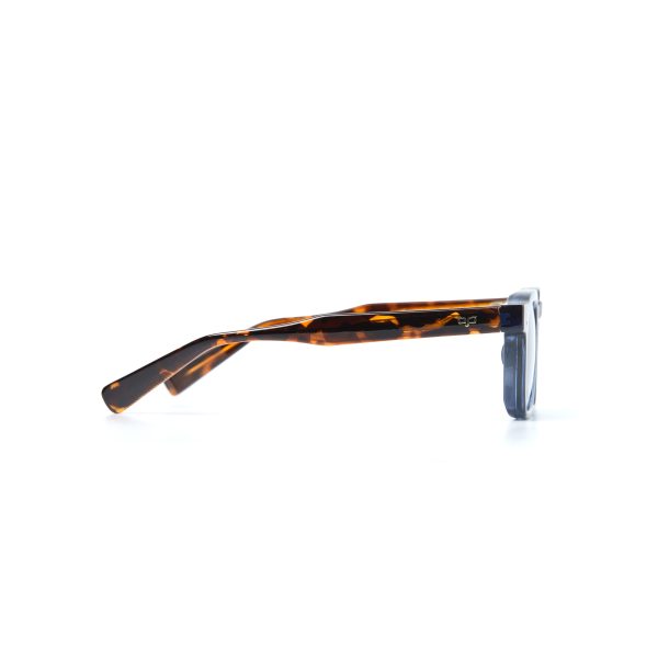 SQUARE AMKA CLEAR BLUE AND SHELL BROWN - Image 3