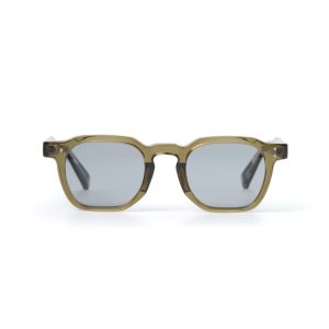 SQUARE AMKA CLEAR GREEN
