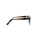 CAT EYE LAMINATED ACETATE HANDMADE SHELL LIGHT BLUE - Image 3