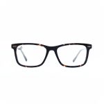 SQUARE OOG SHELL BROWN HANDMADE WITH POLARISED CLIP ON - Image 3
