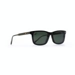 SQUARE OOG SHELL BROWN HANDMADE WITH POLARISED CLIP ON - Image 5