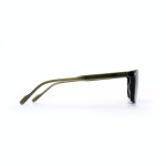 SQUARE OOG SHELL BROWN HANDMADE WITH POLARISED CLIP ON - Image 6