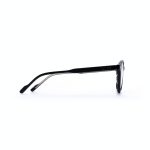 ROUND OOG SHINE BLACK HANDMADE WITH POLARISED CLIP ON - Image 6