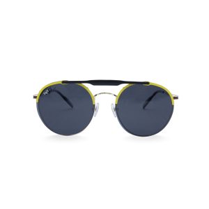 ROUND OEIL POLARISED CLIP ON GOLD YELLOW