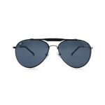 OVAL OEIL POLARISED CLIP ON GUN BLACK