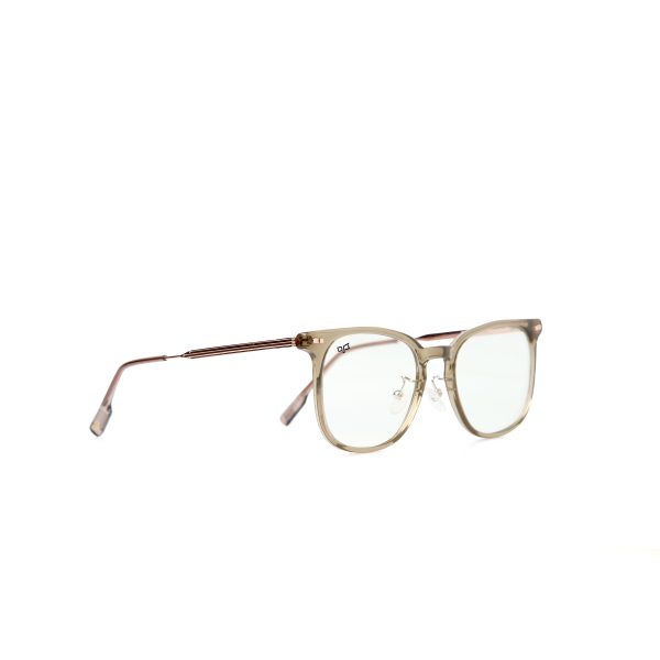 SQUARE PHOTOCHROMIC CLEAR TO LIGHT BROWN FRAME AND CLEAR TO LIGHT BROWN LENSES - Image 2