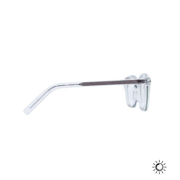 SQUARE PHOTOCHROMIC CLEAR TO GREY FRAME AND CLEAR TO GREY LENSES - Image 3