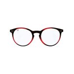 ROUND READING GLASSES BLUE BLOCK 1.75