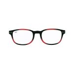 SQUARE READING GLASSES BLUE BLOCK 1.75