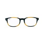 SQUARE READING GLASSES BLUE BLOCK 2.00