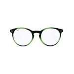 ROUND READING GLASSES BLUE BLOCK 3.00