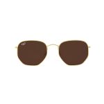 SQUARE OYE GOLD BROWN