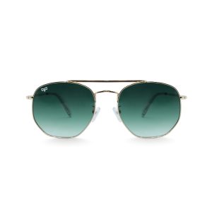 SQUARE OYE GOLD GREEN