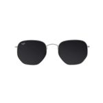 SQUARE OYE SILVER BLACK POLARISED