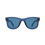 SQUARE OYE BLUE REVERSE ANGLE HANDMADE