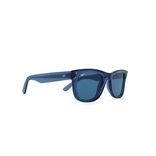 SQUARE OYE BLUE REVERSE ANGLE HANDMADE - Image 2
