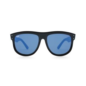 SQUARE OYE BLACK BLUE REVERSE ANGLE HANDMADE