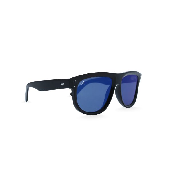 SQUARE OYE BLACK BLUE REVERSE ANGLE HANDMADE - Image 2