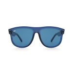 SQUARE OYE CRYSTAL BLUE REVERSE ANGLE HANDMADE