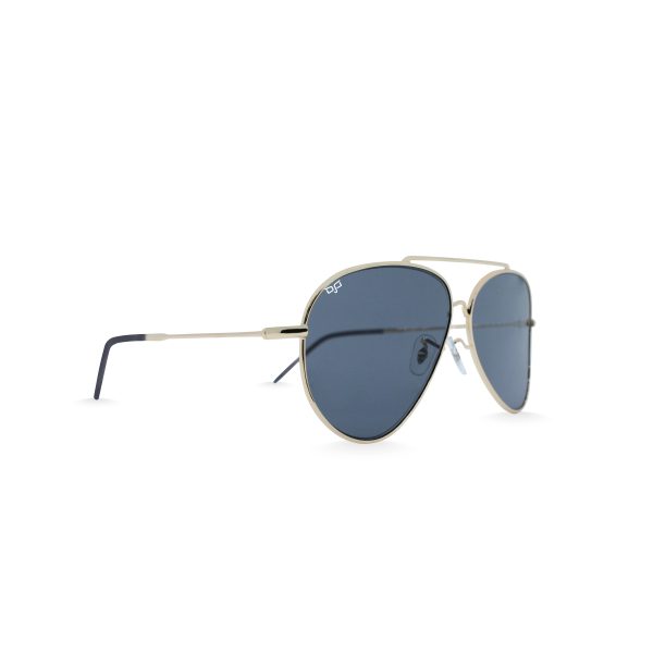 OVAL OYE GOLD REVERSE ANGLE HANDMADE - Image 2