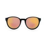 ROUND OLLO SHINE BLACK RED MIRROR POLARISED
