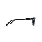ROUND BLACK FRAME AND TEMPLES WITH BLACK LENSES - Image 3