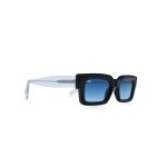 SQUARE CEIL BLACK WITH CLEAR TEMPLES - Image 2