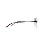 OVAL BEJI GOLD REVERSE ANGLE LENSES GREEN - Image 3