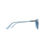SQUARE CLEAR BLUE FRAME AND TEMPLES WITH BLUE LENSES - Image 3