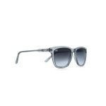 SQUARE CLEAR FRAME AND TEMPLES WITH BLACK LENSES - Image 2