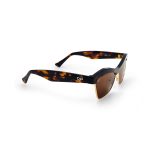CAT EYE OJE BROWN SHELL POLARISED HANDMADE - Image 2