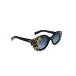 ROUND OJE BLACK SHELL POLARISED HANDMADE - Image 2