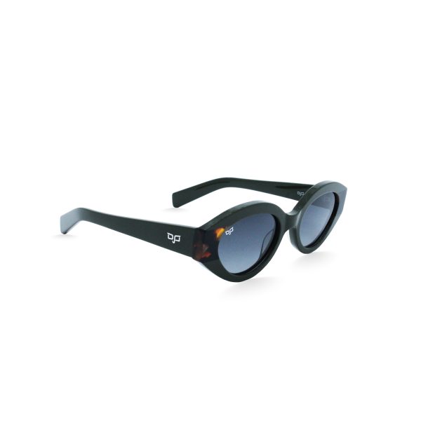 CAT EYE OJE GREEN SHELL POLARISED HANDMADE - Image 2