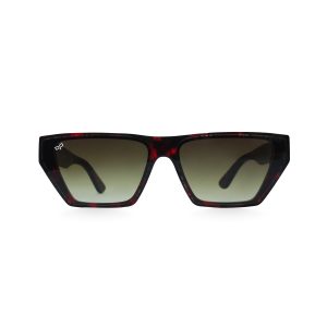 SQUARE CEIL SHELL RED BROWN HANDMADE