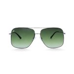 SQUARE BEJI GOLD REVERSE ANGLE LENSES GREEN