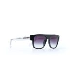 SHIELD CEIL BLACK WITH CLEAR TEMPLES - Image 2