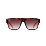 SHIELD CEIL SHELL WITH CLEAR ORANGE TEMPLES