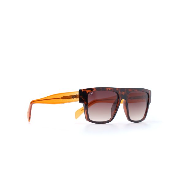 SHIELD CEIL SHELL WITH CLEAR ORANGE TEMPLES - Image 2