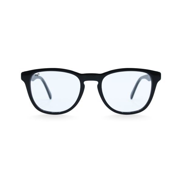 ROUND ONCE HANDMADE SHELL BROWN POLARISED CLIP ON - Image 3