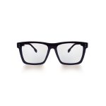 SQUARE ONCE HANDMADE BLACK POLARISED CLIP ON - Image 3