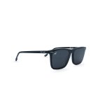 SQUARE OOG HANDMADE BLACK POLARISED CLIP ON - Image 5
