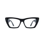 CAT EYE GHOV HANDMADE BLACK POLARISED CLIP ON - Image 3