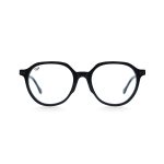 ROUND OOG HANDMADE BLACK POLARISED CLIP ON - Image 3