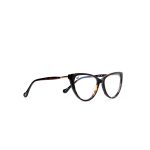 CAT EYE SHELL BROWN DEMO LENSES HANDMADE - Image 2