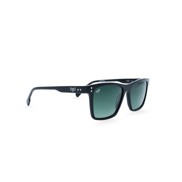 SQUARE ONCE HANDMADE BLACK POLARISED GREEN - Image 2